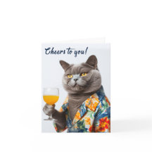 Proost op je Kaart verjaardag gefeliciteerd