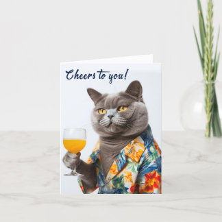 Proost op je Kaart verjaardag gefeliciteerd