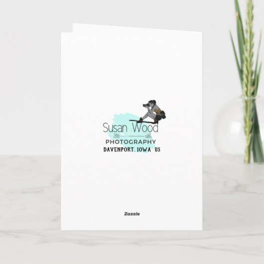 Proost op je verjaardag Kaart (Achterkant)