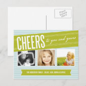 PROOST OP JOU EN DE JOUWEN | KERSTFOTOKAART FEESTDAGENKAART (Voorkant / Achterkant)