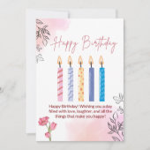 Proost op jou speciale dag kaart (Voorkant)