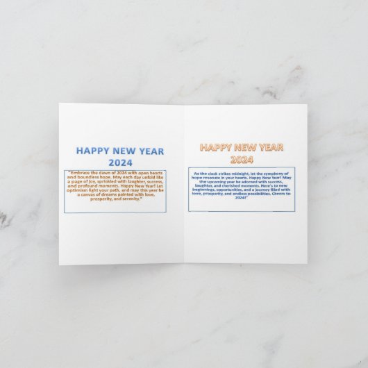 Proost op Joyful New Beginnings!" Bedankkaart (Binnen)