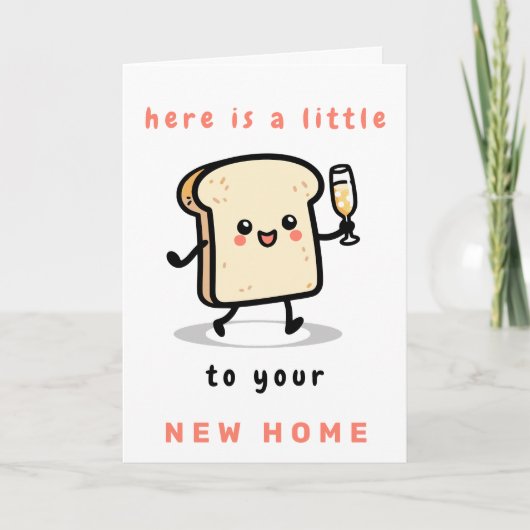 Proost op jullie nieuwe huis kaart (Voorkant)