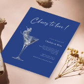 Proost op liefde! Royal Blue Vrijgezellenfeest uit Kaart