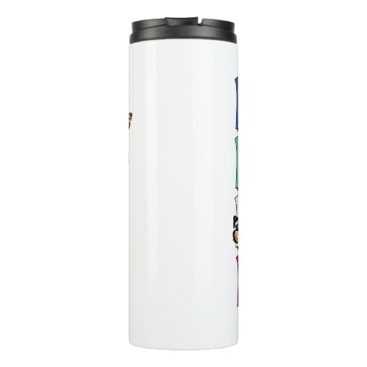 Proost op mama: Moederdag Tumbler Thermosbeker (Achterkant)