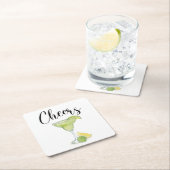 Proost op Margarita Kartonnen Onderzetters (Insitu)