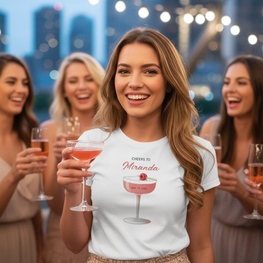 Proost op Naam Bachelorette T-shirt