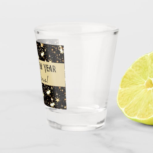 Proost op naam | Gelukkig Nieuwjaar 1.5oz Shot Gla Shot Glas (Rechts)