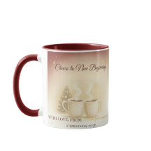 Proost op Nieuwe Beginnen | Aangepaste Kerstmug 20