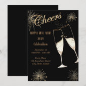 Proost op nieuwjaar kaart (Voorkant / Achterkant)