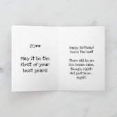 Proost op nog een jaar van twijfelachtige beslissi kaart (Binnen)