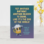 Proost op nog een jaar van twijfelachtige beslissi kaart (Gele Bloem)