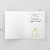 Proost op ons 50-jarig gouden jubileum kaart (Binnen)