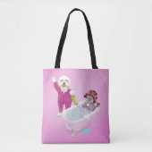 Proost op ontspanning tote bag (Voorkant)