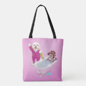 Proost op ontspanning tote bag (Achterkant)