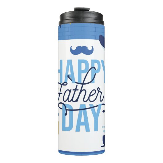 Proost op papa – een hartverwarmend eerbetoon thermosbeker (Voorkant)