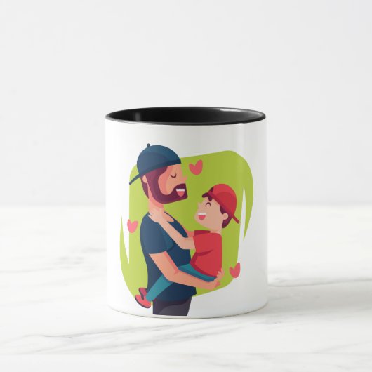 Proost op papa: Vaderdag Mok (Midden)