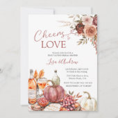 Proost op Pumpkin Wine Marsala Vrijgezellenfeest Kaart (Voorkant)