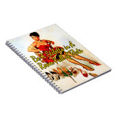 Proost op schoenen van Gil Elvgren uit 1950 Notitieboek (Rechterzijde)