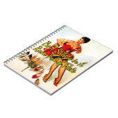 Proost op schoenen van Gil Elvgren uit 1950 Notitieboek (Linkerzijde)