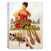 Proost op schoenen van Gil Elvgren uit 1950 Notitieboek (Voorkant)