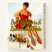 Proost op schoenen van Gil Elvgren uit 1950 Notitieboek (Achterkant)