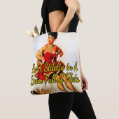 Proost op schoenen van Gil Elvgren uit 1950 Tote Bag (Dichtbij)