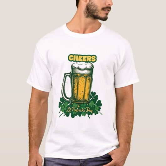 Proost op St. Patrick’s Day T-shirt (Voorkant)