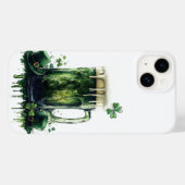 Proost op St. Patrick's Day! Bier Illustratie Case-Mate iPhone Case (Achterkant (horizontaal))