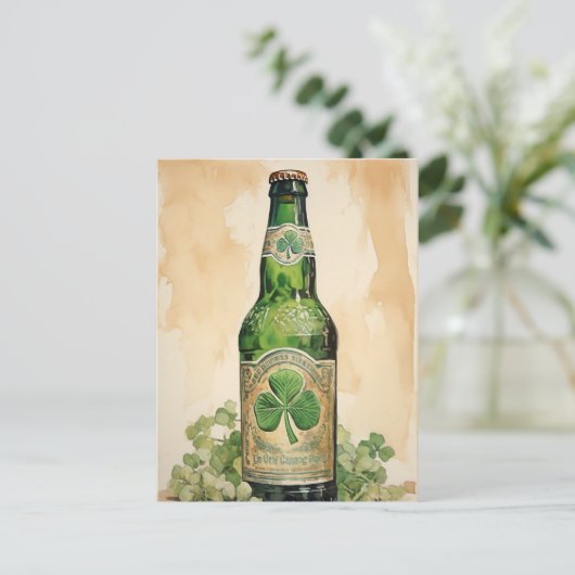 Proost op St. Patrick's Day! 🍻 Feestdagenkaart (Staand voorkant)