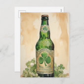 Proost op St. Patrick's Day! 🍻 Feestdagenkaart (Voorkant / Achterkant)