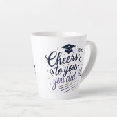 Proost op U Afstuderen Mok – U hebt het gedaan! (Rechterhoek)