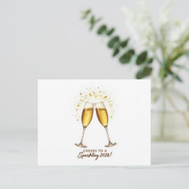 Proost op Uitnodiging voor Bruisend 2026 Briefkaart