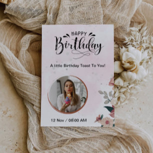 Proost op uw speciale dag kaart