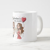 Proost op Valentijnsdag Grote Koffiekop (Voorkant rechts)