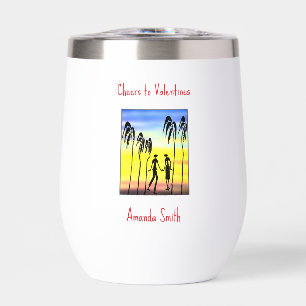 Proost op Valentijnse , Lovers Silhouette