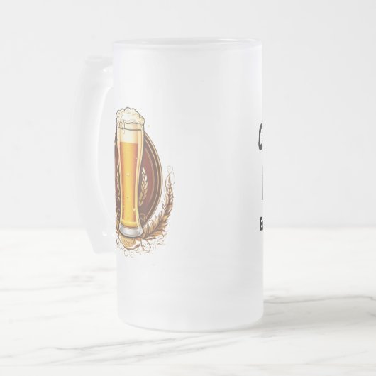 Proost op Vassel Matglas Bierpul (Voorkant links)