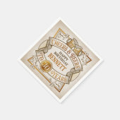 Proost op verjaardag servet (Hoek)