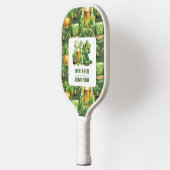 Proost op verjaardag St Patrick's Day Pickleball Paddle (Links)