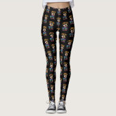 Proost op vrienden die samen Drinken Leggings (Voorkant)