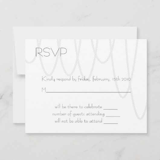 Proost! Partij RSVP Kaartje (Voorkant)