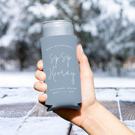 Proost Proost Hoera Persoonlijk Afscheidsfeestje Seltzer Blikjeskoeler