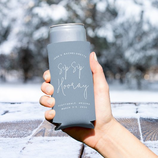 Proost Proost Hoera Persoonlijk Afscheidsfeestje Seltzer Blikjeskoeler