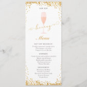 Proost Proost Hoeraa Brunch Betrokkenheid | Bruilo Menu (Voorkant)