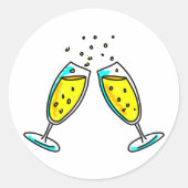 Proost Ronde Sticker (Voorkant)