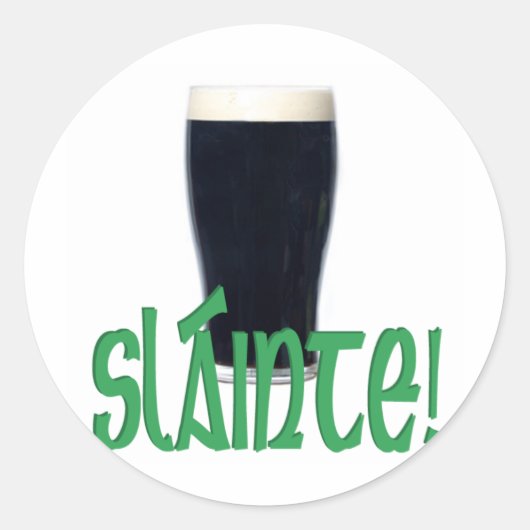 Proost Ronde Sticker (Voorkant)