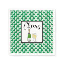 Proost Script Champagneglazen Feest