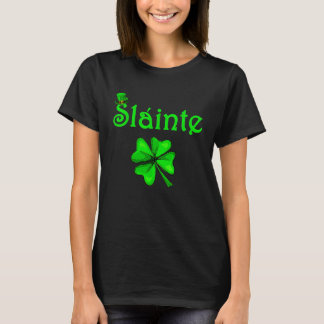 Proost Shamrock St Patricks Dag Klinkt Iers Mannen T-shirt
