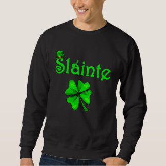 Proost Shamrock St Patricks Dag Klinkt Iers Mannen Trui