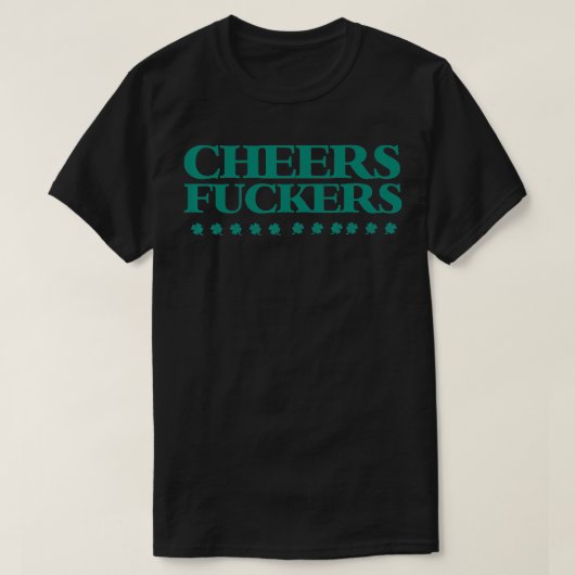 Proost Shirt Funny St Patricks Day Drink TShirt (Design voorkant)